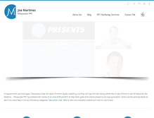 Tablet Screenshot of joemartinezsem.com